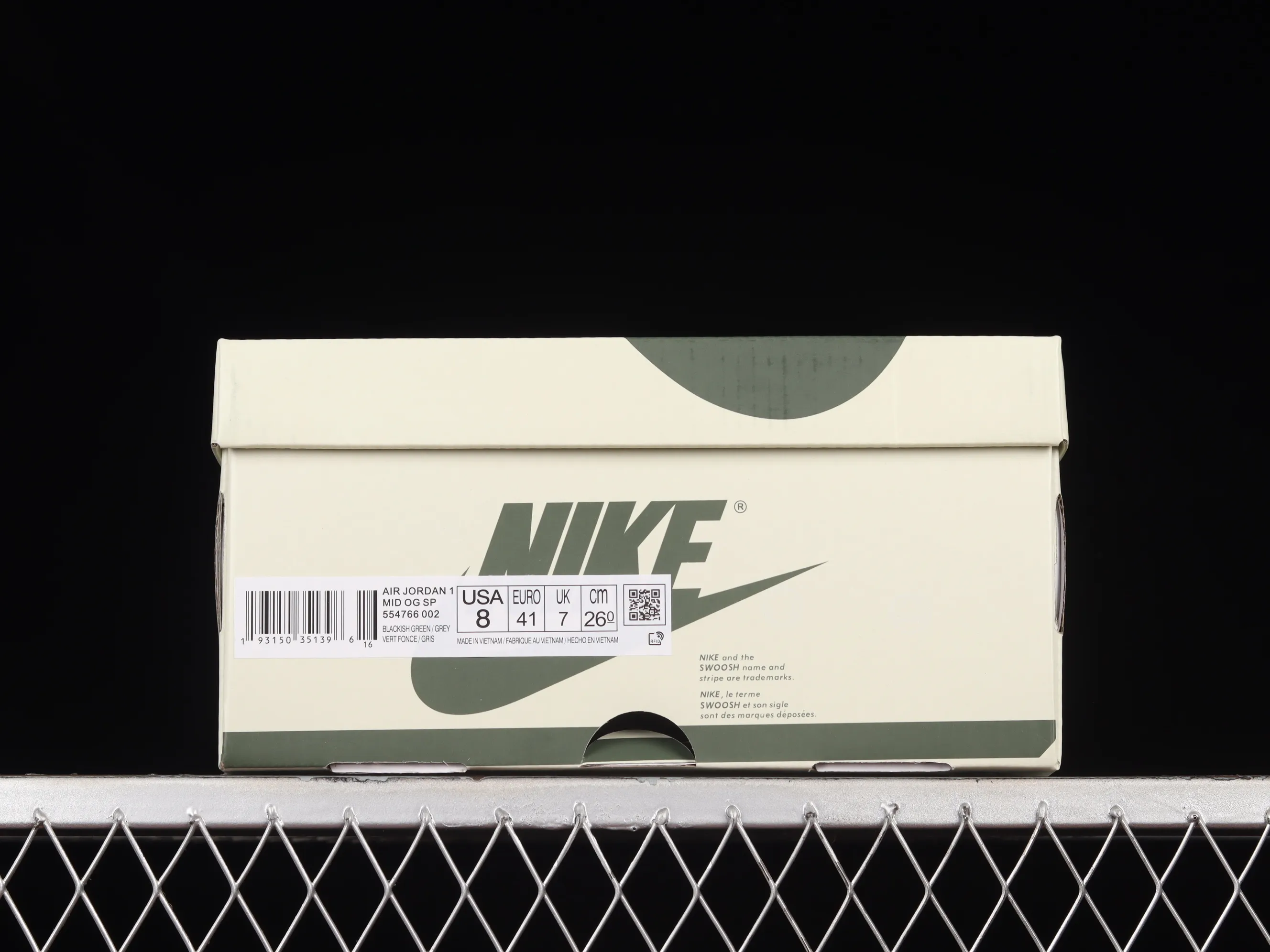 All categories Air Jordan Jordan series basketball shoes Air Jordan 1 Mid Air Jordan 1 Mid OG SP AJ1 Joe 1 customized mid-top basketball shoes 554766-002